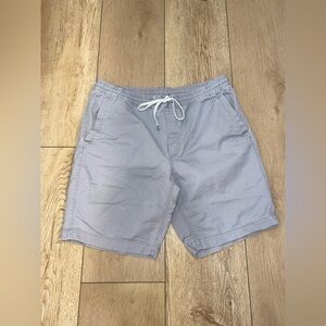 Polo Ralph Lauren Classic Fit Mens Gray Cotton Drawstring Shorts Large FITS 34”